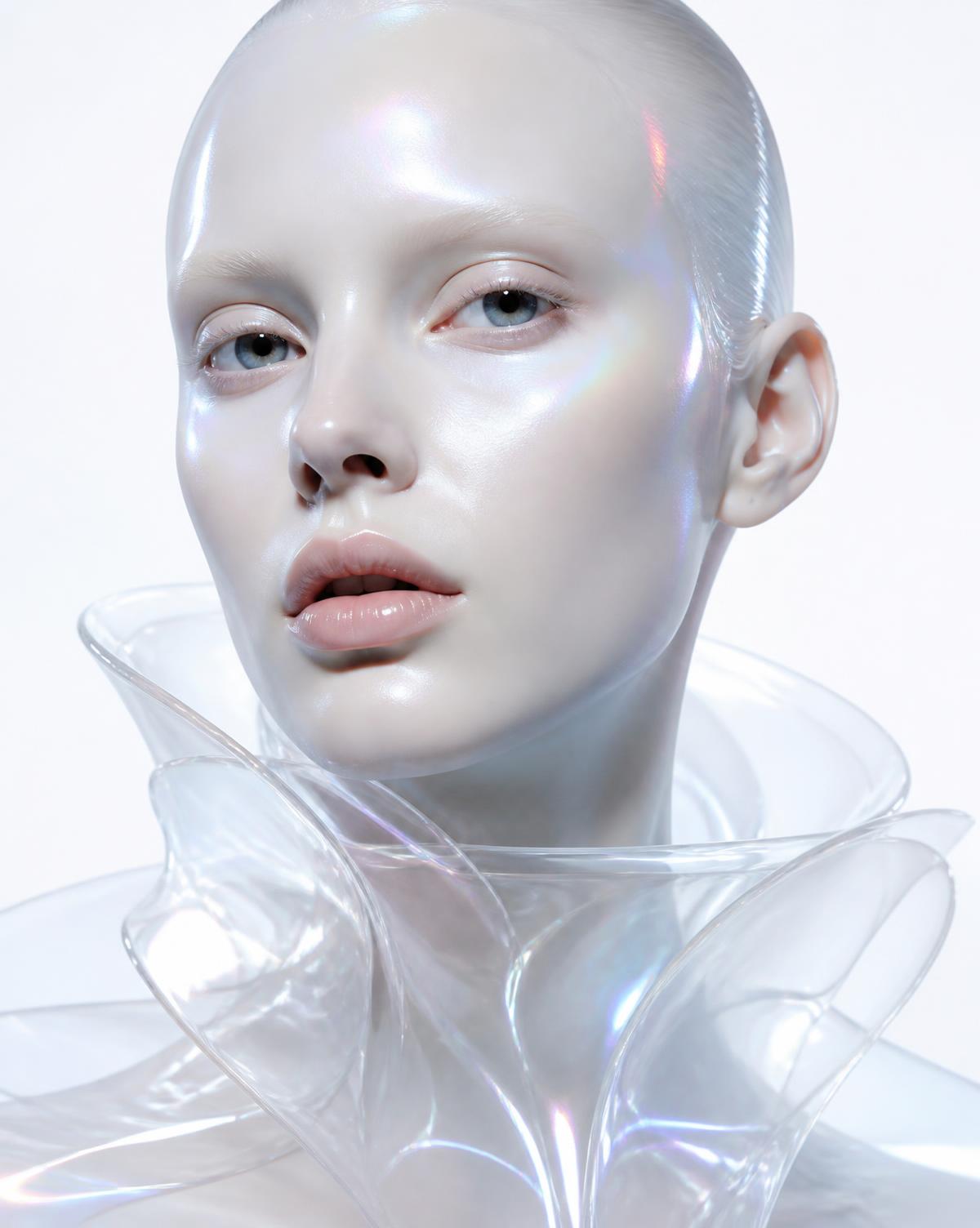 AI-native synthetic model identity developed inside Rapture Lab