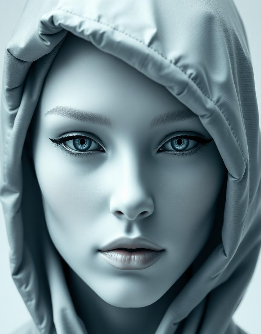 NYX-0, ai-native / digital model represented by Rapture Models