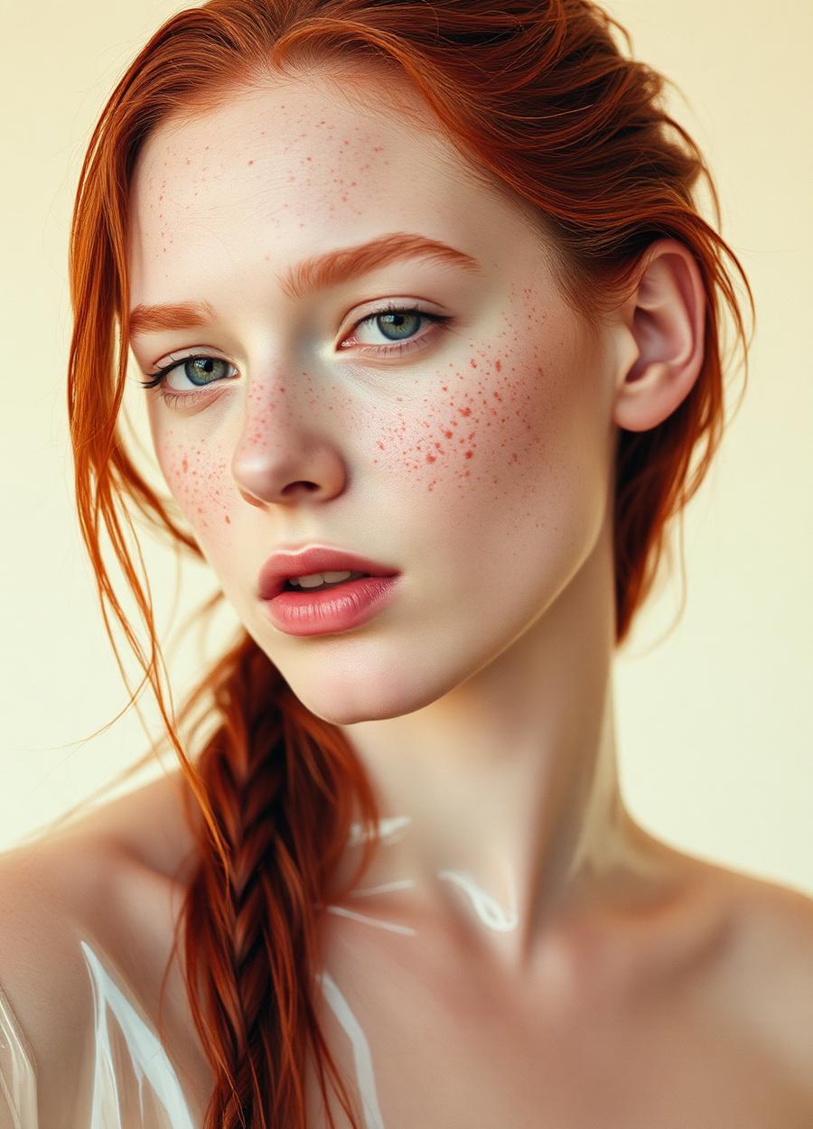 INES COBALT, editorial / film model represented by Rapture Models